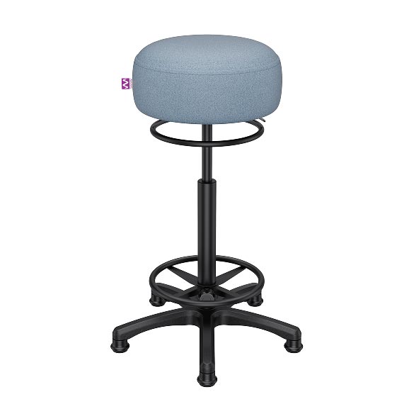 Swivvy Office in Mist with Classic stand
