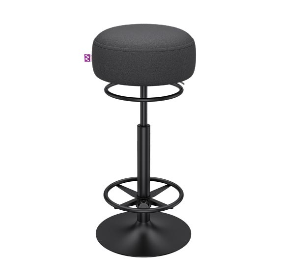 Swivvy Office in Slate with Disc stand